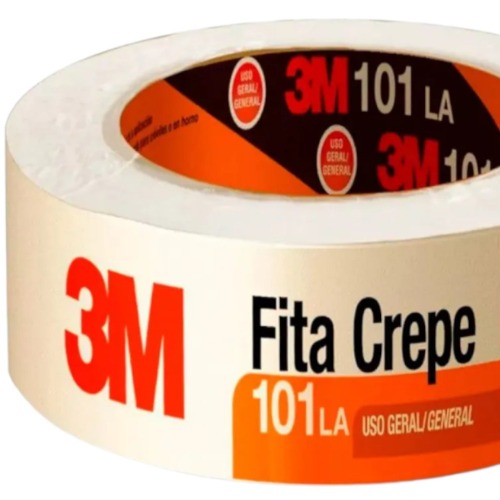 Fita crepe adesiva para uso geral 48 mm x 50 m - 101 LA