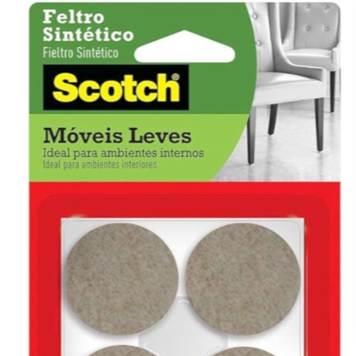 Feltro adesivo grande com 4 unidades Feltro adesivo grande com 4 unidades