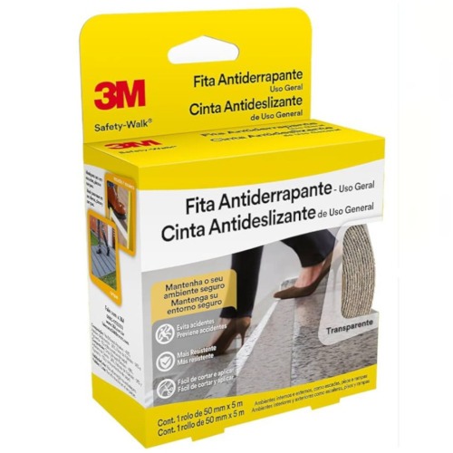 Fita adesiva antiderrapante 50 mm x 5 metros - Safety Walk