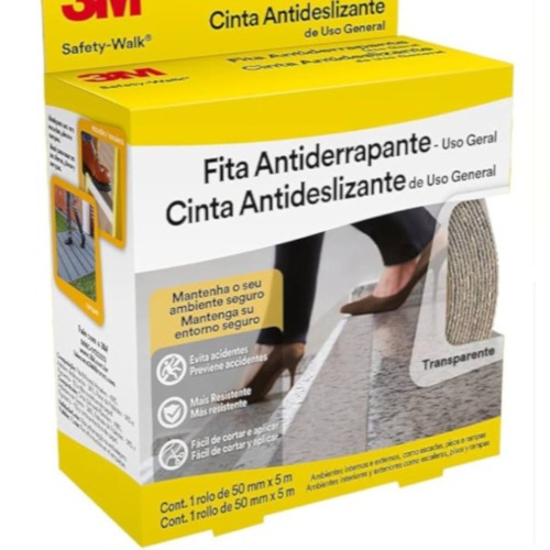Fita adesiva antiderrapante 50 mm x 5 metros - Safety Walk