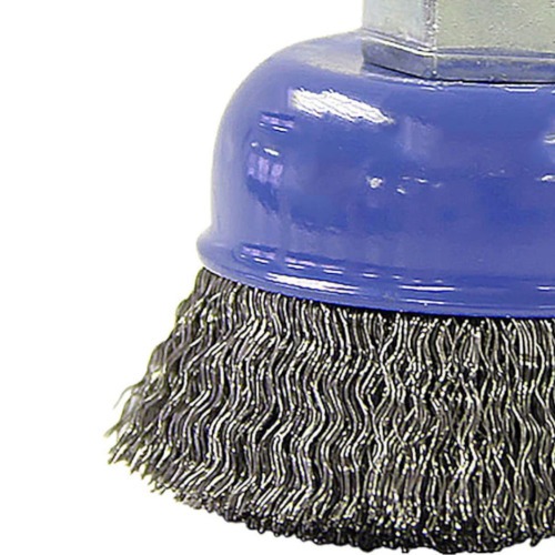 Escova de aço tipo copo ondulada 4 Escova de aço tipo copo ondulada 4