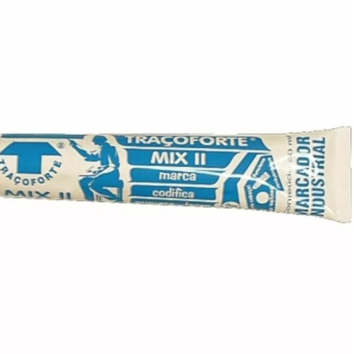 Marcador industrial trao forte 2 mm branco