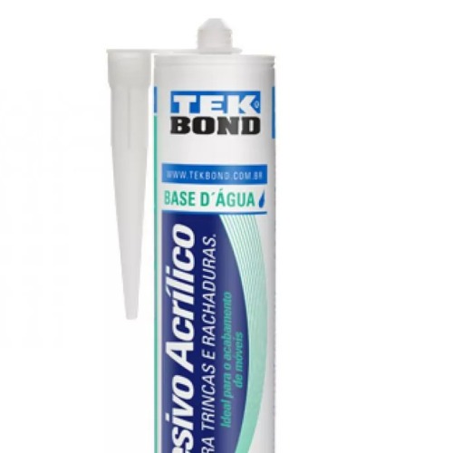 Silicone selador de trincas branco 425 gramas