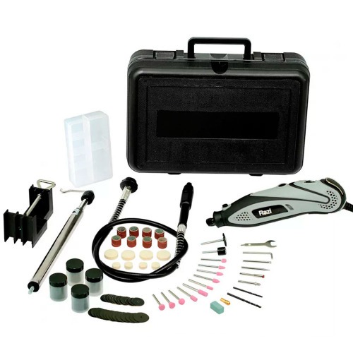 Micro ret�fica 130W com 199 acess�rios 21142 - RZ-MR130  110V