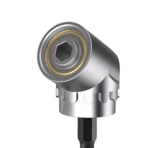 Adaptador angular 90� para parafusadeira encaixe 1/4