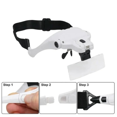 culos Com Lupa de Cabea e Luz LED - BOM-7460 