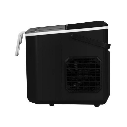 Maquina de gelo 12 Kg com sensor de cesta cheia preta - MG-01  110V