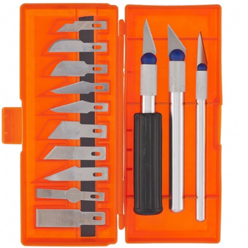 Jogo de cortadores para madeira com 13 peas com maleta - 2461655