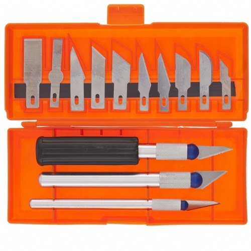 Jogo de cortadores para madeira com 13 peas com maleta - 2461655