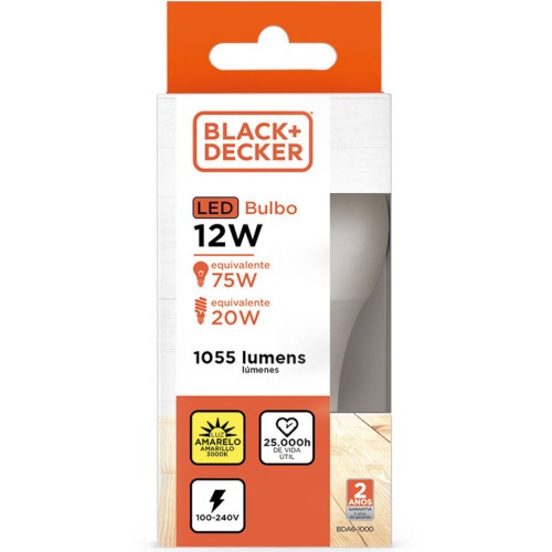 Lmpada led bulbo 9 watts 803 lmens branca - BDA6-0800-02  110V/220V