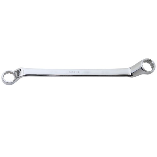 Jogo de chave estrela angulada 75� 6 a 32 mm a�o cromo van�dio com 12 pe�as - ST08007G