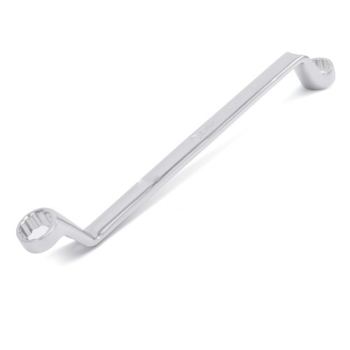 Jogo de chave estrela angulada 75� 6 a 32 mm a�o cromo van�dio com 12 pe�as - ST09028G