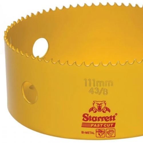 Serra copo bimetal 111 mm 4.3/8 Serra copo bimetal 111 mm 4.3/8