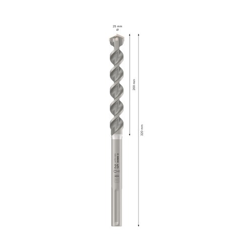 Broca de w�dea para concreto 25 x 200 x 320 mm SDS Max - MAX-4