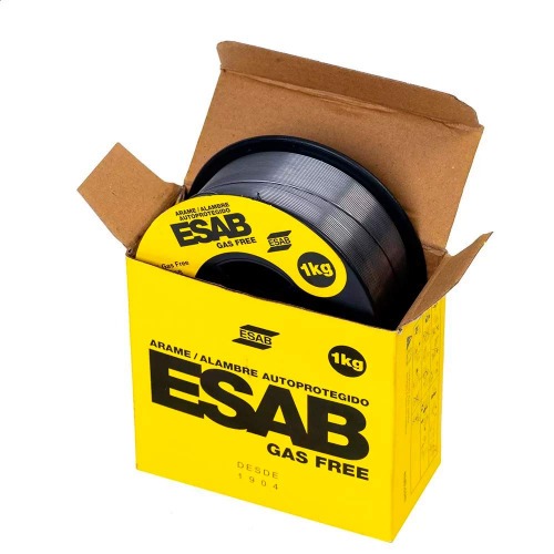Arame para solda mig 0,8 mm 1 kg uso sem gs - Gas Free