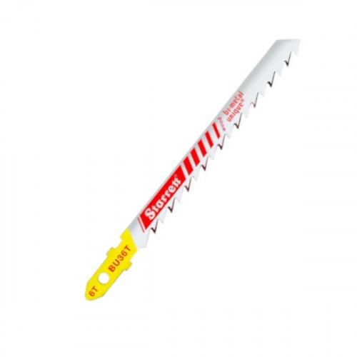 L�mina serra tico tico 75 mm 6 dentes bimetal para madeira 5 pe�as - BU36T