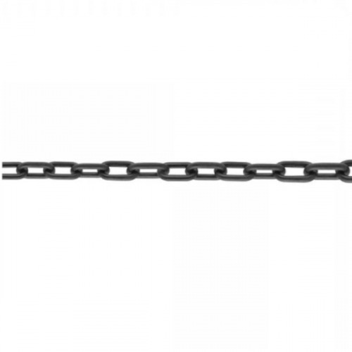 Corrente pl�stica para sinaliza��o 8 mm 10 m  preta