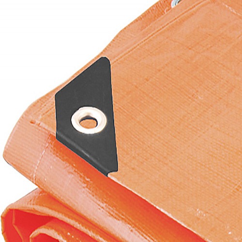 Lona refor�ada de polietileno laranja 2 m x 2 m 