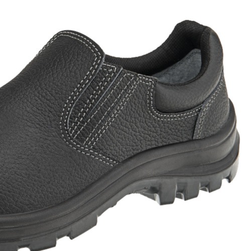 Sapato de seguran�a bidensidade em couro com el�stico - Vulcaflex