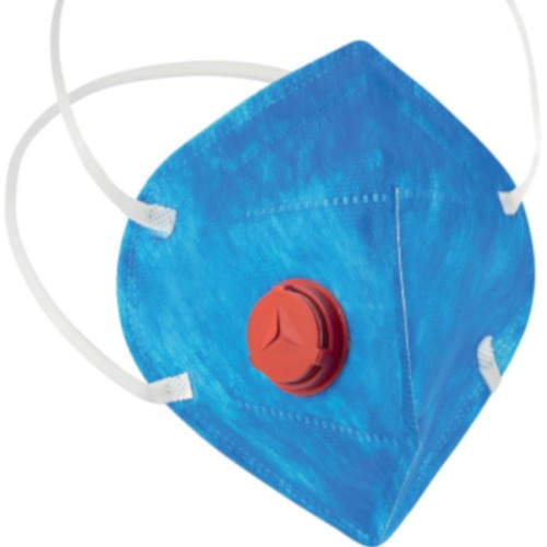 M�scara contra poeiras e n�voas com v�lvula PFF1 - Pro Safety