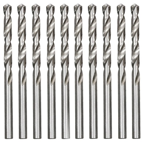 Broca de a�o r�pido para metal 10,0 mm DIN 338 com 10 pe�as - 715999