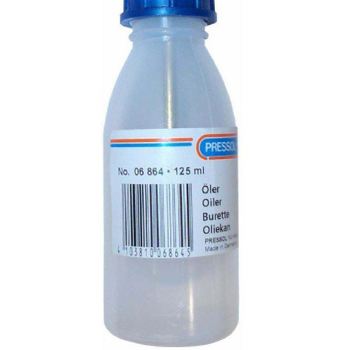 Almotolia plstica 250 ml com bico de metal - 1740