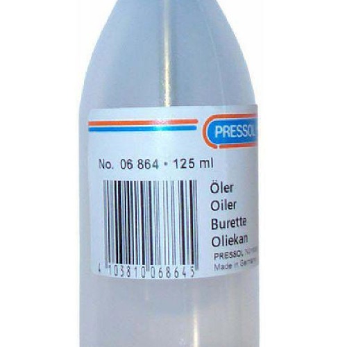 Almotolia plstica 250 ml com bico de metal - 1740