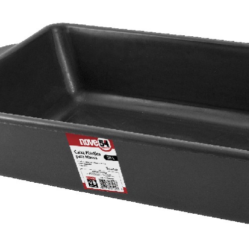 Caixa plstica retangular para massa 20 litros