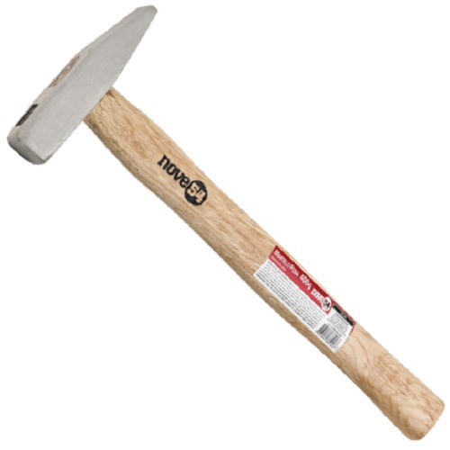 Martelo pena em ao forjado com cabo de madeira 500g