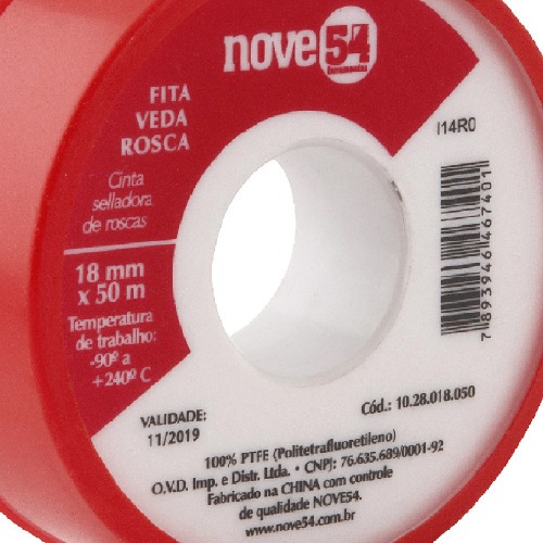 Fita veda rosca 18 mm x 50 m 