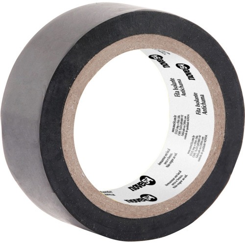 Fita isolante preta 19 mm x 20 m