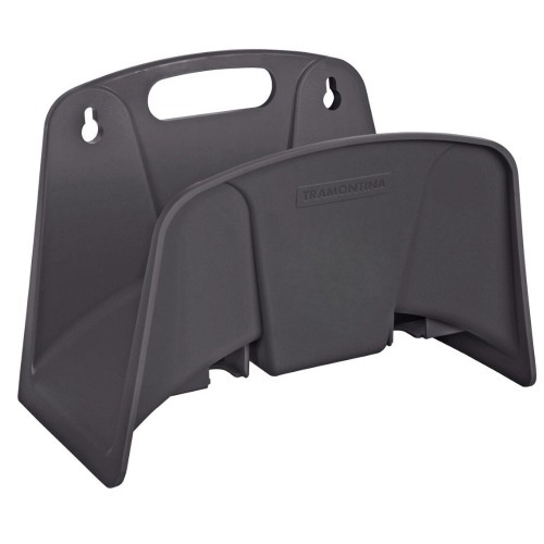 Mangueira para jardim 25 m com engates e suporte verde