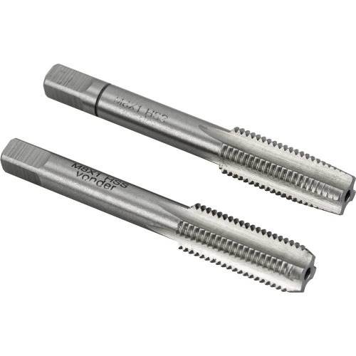 Jogo de macho manual de a�o r�pido MB 8 x 1 mm DIN352