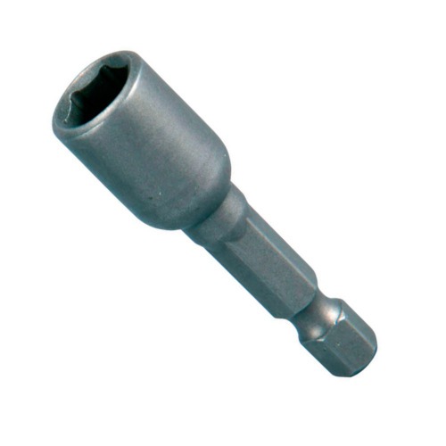 Soquete magn�tico sextavado 8 x 50 mm encaixe de 1/4