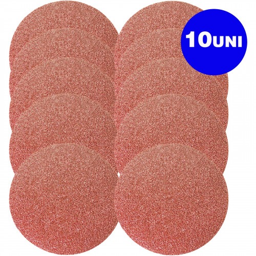 Disco de lixa com velcro 115 mm com 10 peas - 738159