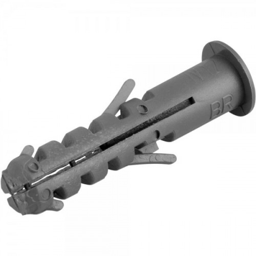 Bucha plstica de fixao 12 mm com anel 150 peas - VA-12