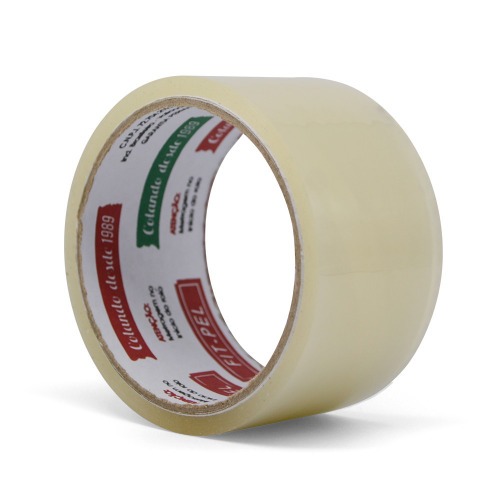 Fita adesiva 48 mm x 45 m com 5 peças cristal - 10104001 Fita adesiva 48 mm x 45 m com 5 peças cristal - 10104001