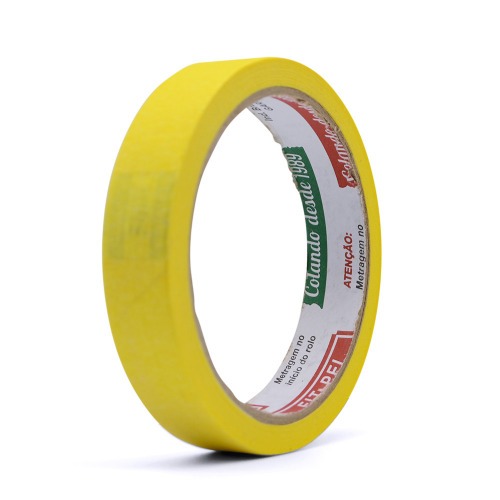 Fita crepe adesiva colorida 18 mm x 30 metros com 6 pe�as - 10401704