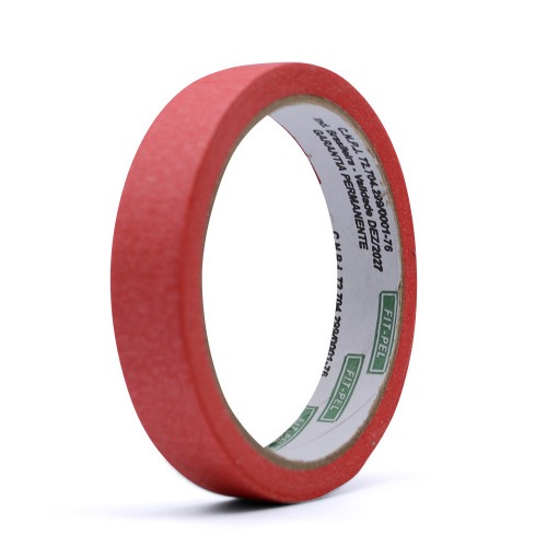 Fita crepe adesiva colorida 18 mm x 30 metros com 6 pe�as - 10401704