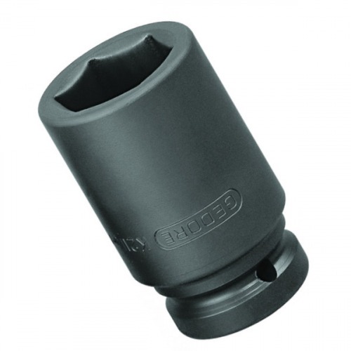 Soquete sextavado longo de impacto 33 mm com encaixe de 1