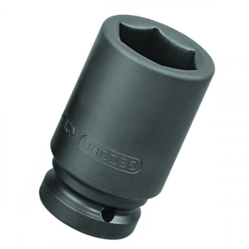 Soquete sextavado longo de impacto 46 mm com encaixe de 1