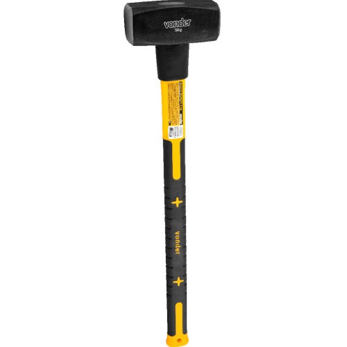 Marreta quadrada 3 kg com cabo de fibra Marreta quadrada 3 kg com cabo de fibra