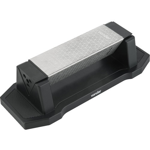 Pedra para afiar diamantada tripla face 14