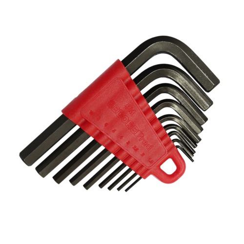 Jogo de chave allen 1,5 a 10 mm com 9 peas - R36605109