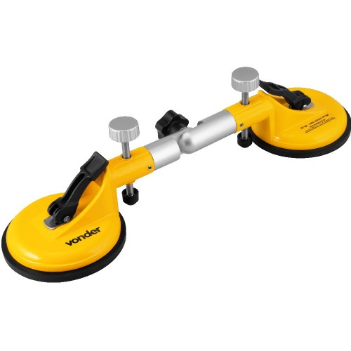 Ventosa dupla articulada em alumnio