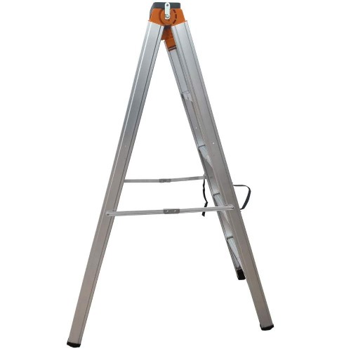 Escada Dobrvel Palito de alumnio 4 degraus - N24035517