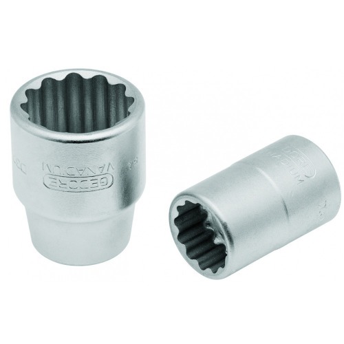 Soquete estriado 27 mm encaixe de 3/4