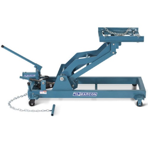 Macaco hidráulico para caixa câmbio de 750 kg com rodas de ferro - 4104 Macaco hidráulico para caixa câmbio de 750 kg com rodas de ferro - 4104