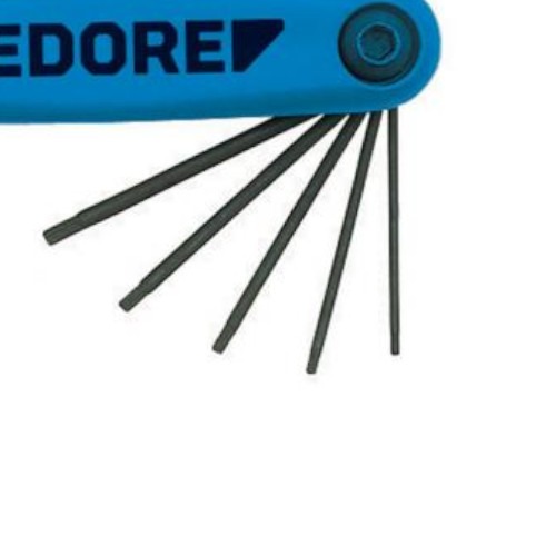 Jogo de chave hexalobular T9 a T40 com 8 pe�as- 43TXSCL