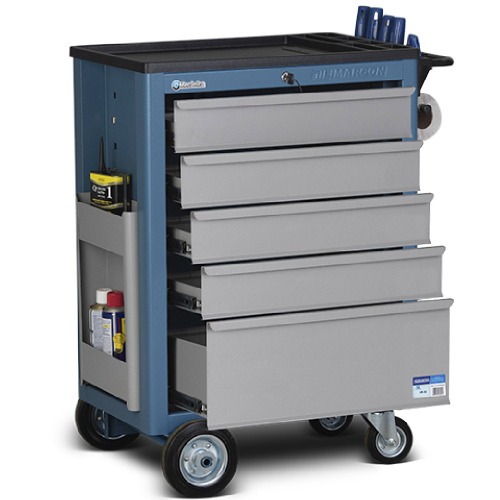 Carrinho para ferramentas fechado com 5 gavetas - CR-42